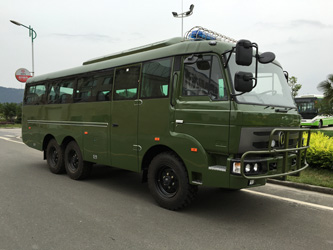 六驅153越野客車森林消防客車_30座客車中巴車_6×6武警森林消防運輸車