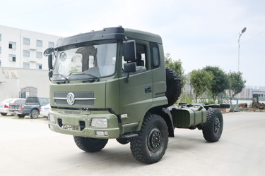 東風四驅EQ2070越野專用車底盤_3.5噸級軍用卡車_4×4雙橋運兵車底盤配置